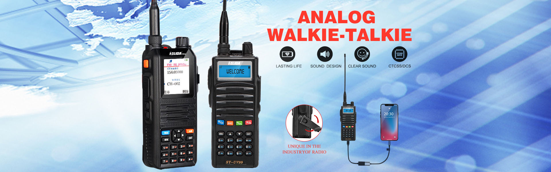 Analog Walkie Talkie